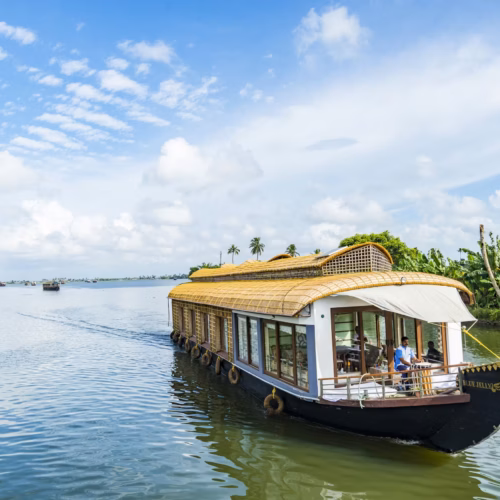 Luxury Kerala Backwater Cruise – Private Alleppey Houseboat Day Tour from Kochi
