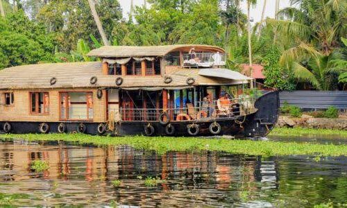 Luxury Alleppey Houseboat Day Tour from Kochi